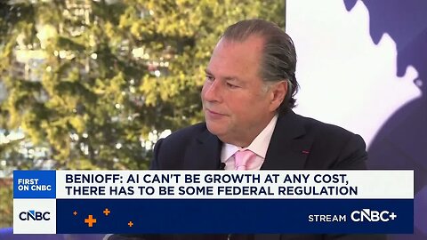 Salesforce CEO Marc Benioff on AI regulation: It can't be just growth at any cost