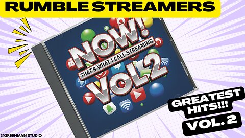 RUMBLE STREAMERS GREATEST HITS VOL. 2 W/Greenman Reports