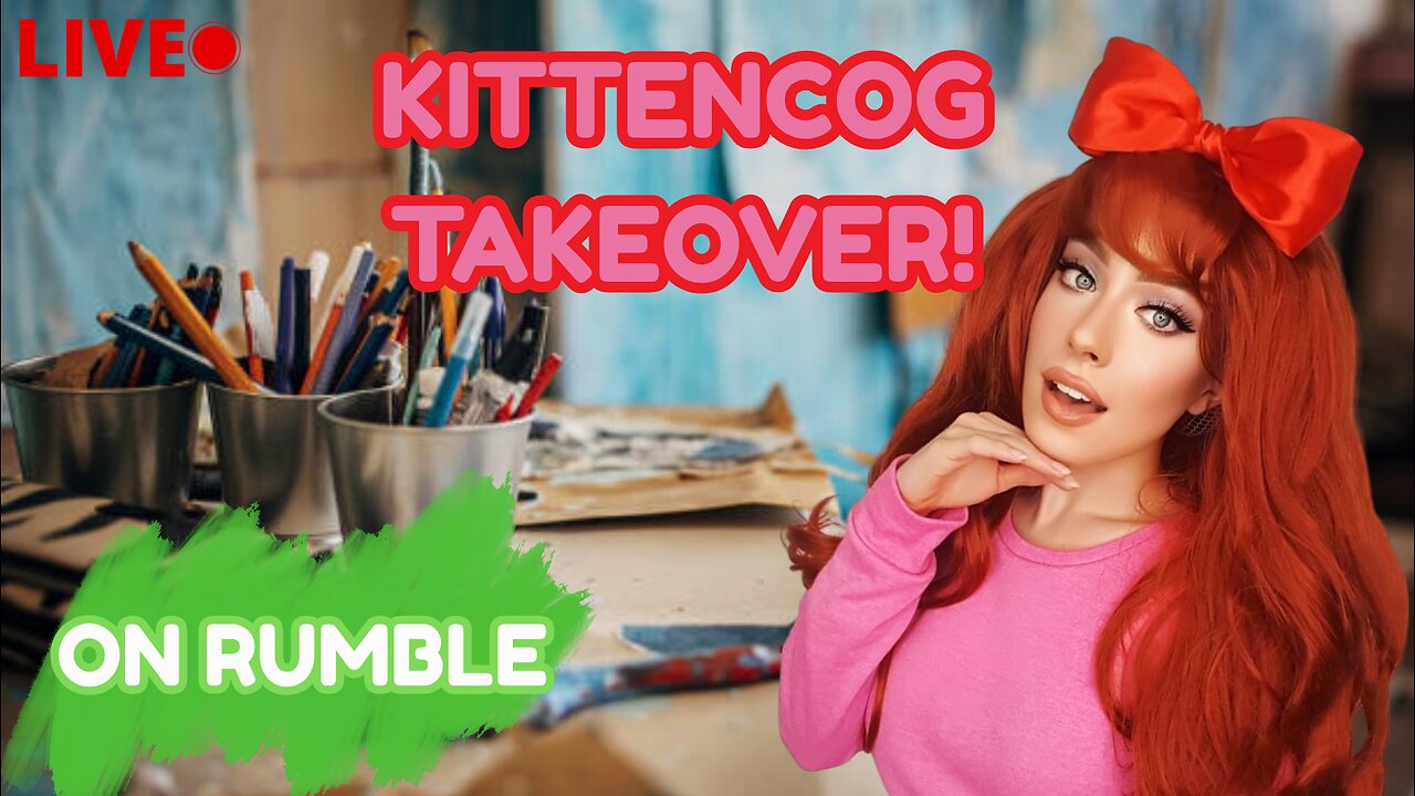 Kittencog Take over! New Book Reveal! Art/Games/Good Vibes!