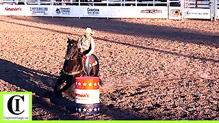 Barrel Racing - 138th Annual Canadian Rodeo | Saturday