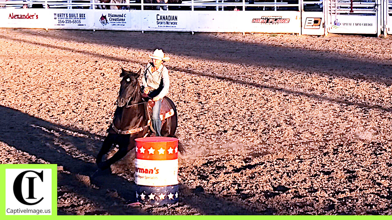 Barrel Racing - 138th Annual Canadian Rodeo | Saturday