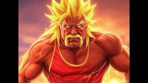 Hulk Hogan Unlocks Super Saiyan