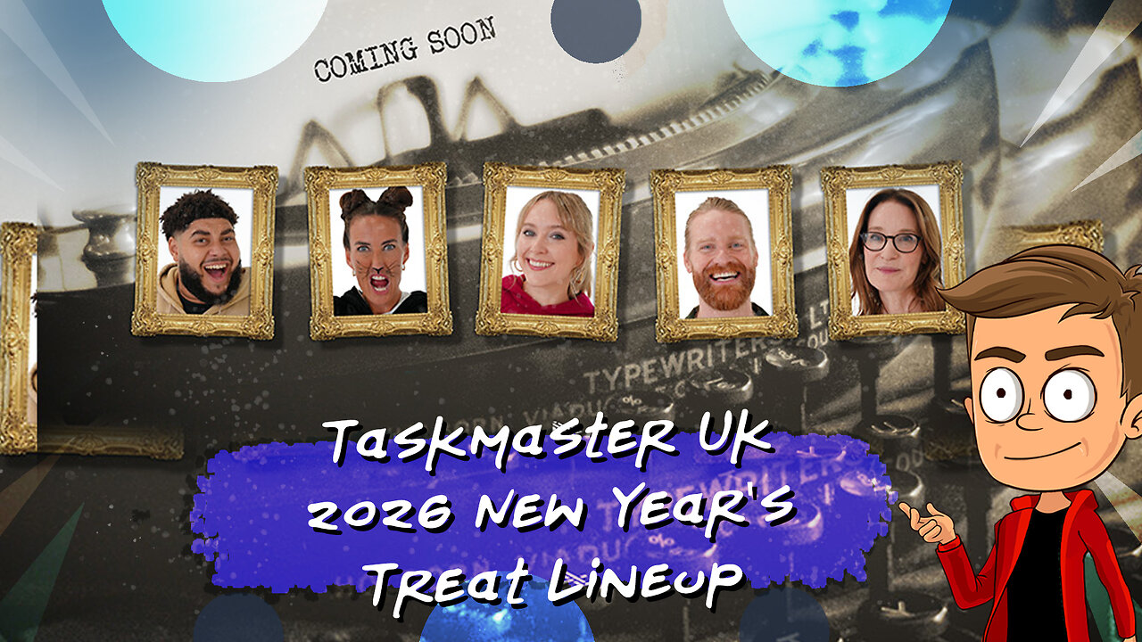 Taskmaster UK - 2026 New Year's Treat Lineup | Animated Discussion
