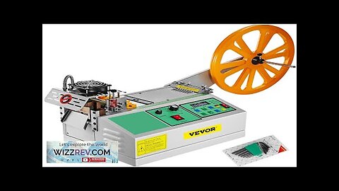 VEVOR Automatic Hot and Cold Tape Cutting Machine 440W 350°C Zipper Braided Review