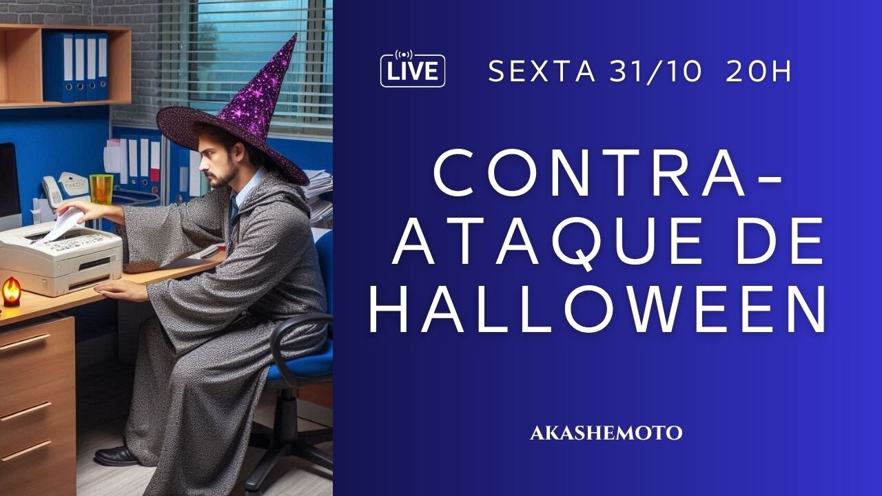 Contra-ataque de Halloween | Live 31 out 2025