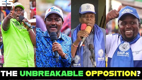 ​The Unbreakable Opposition? - Ruto's Plan to End Their Unity Exposed.
