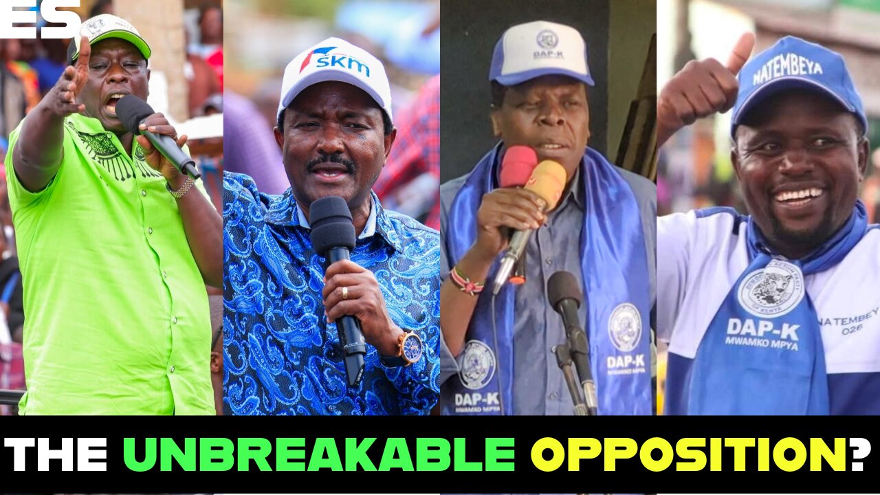 ​The Unbreakable Opposition? - Ruto's Plan to End Their Unity Exposed.