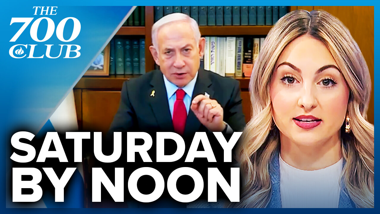 Netanyahu Doubles Down On Trump’s Ultimatum To Hamas | The 700 Club