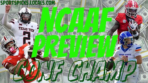 NCAAF: Conference Championships Preview