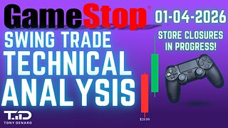 GME Store Closures In Progess and TA for this week - Jan 4, 2026