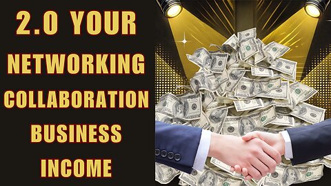 383 Ready To 2.0 Your Networking, Collaborating & Business Connections + 2.0 Your Income, Business & Relationships? Learn How To Leverage Your Resources + Develop Meaningful Business Connections That Will CHANGE YOUR LIFE | ROBERT BUTWIN