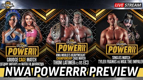 NWA POWERRR PREVIEW | NWA LIVESTREAM 3/3/25