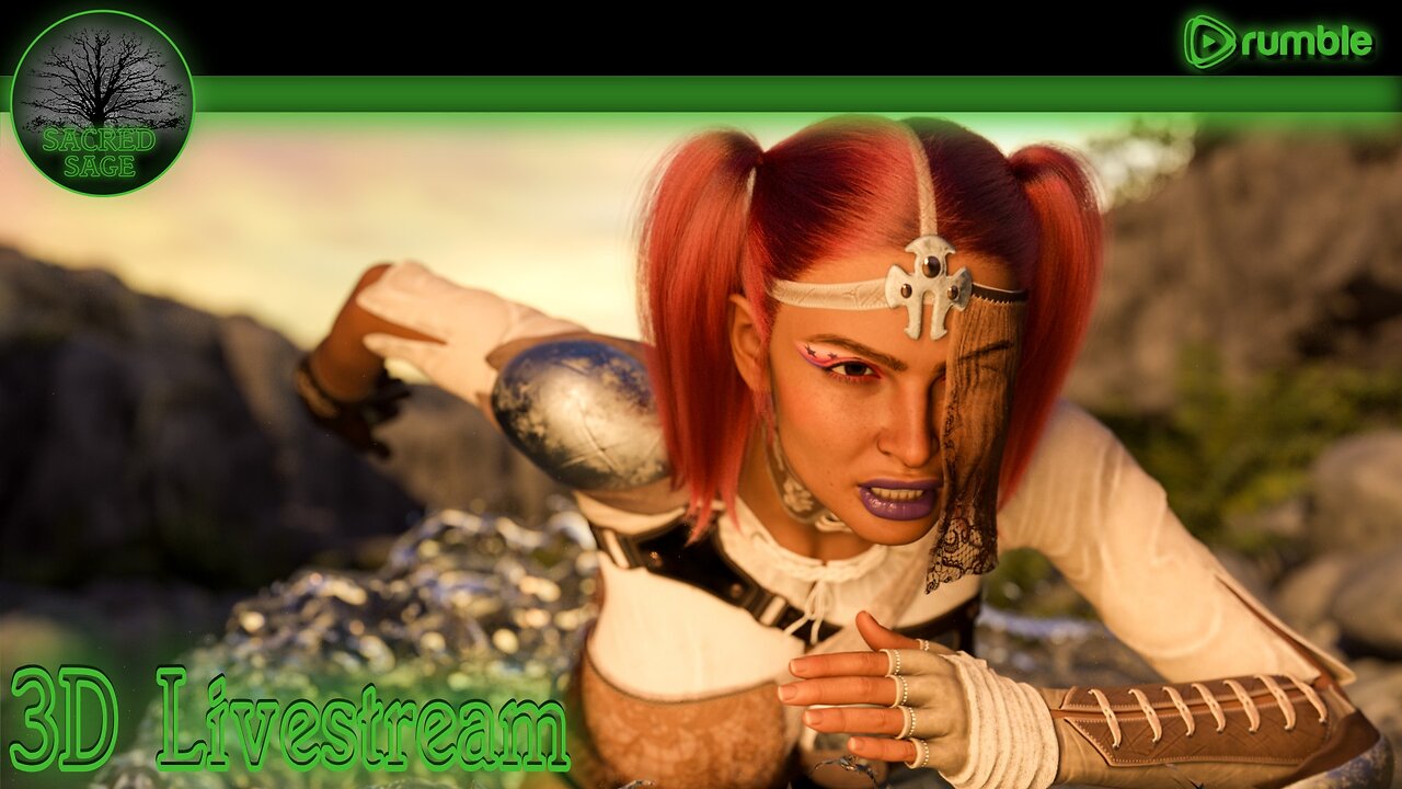 Daz3D: Working on Selara (Training Session)