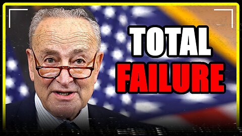 Schumer is PREPARING to SURRENDER.