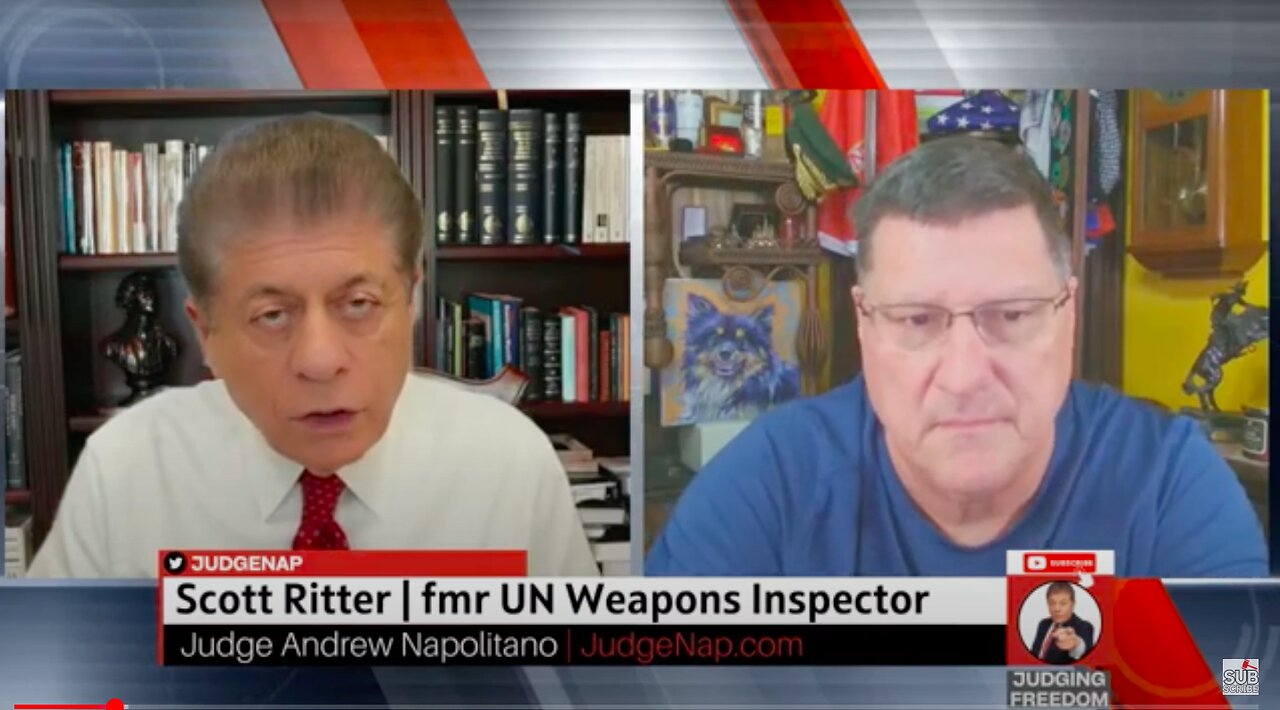 Judge Napolitano & Scott Ritter :Trump and Nuclear Weapons