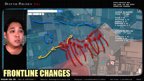 [ Ukraine Frontline Changes ] STALEMATE BROKEN: Kursk Northern Flank broke; Novoocheretuvate taken!