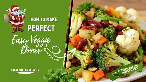 Easy Veggie Dinner Anyone Can Make!