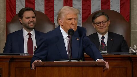 President Trump's State of the Union Address to Congress ~ March 4 2025