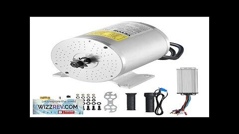 1800W Electric Brushless DC Motor Kit 48V 4500rpm Motor with Upgraded Controller Review