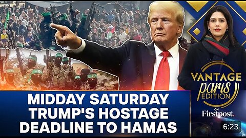 Trump Threatens to "Let Hell Break Out" in Gaza | Vantage with Palki Sharma | N18G