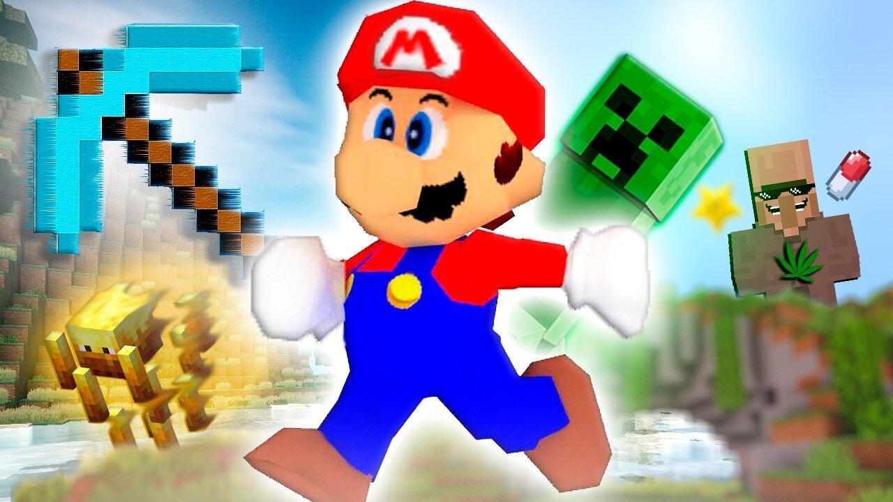 LA DURA VIDA DE MARIO EN MINECRAFT