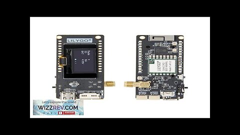 LILYGO T3 S3-LR1121 2.4G ESP32-S3 Development Board 0.96 Inch OLED Wi-Fi Bluetooth Review