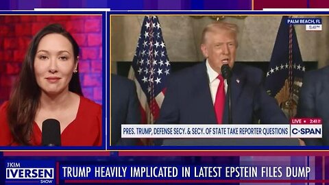 EXPLOSIVE Trump Heavily Implicated In Latest Epstein Files Dump - Kim Iversen