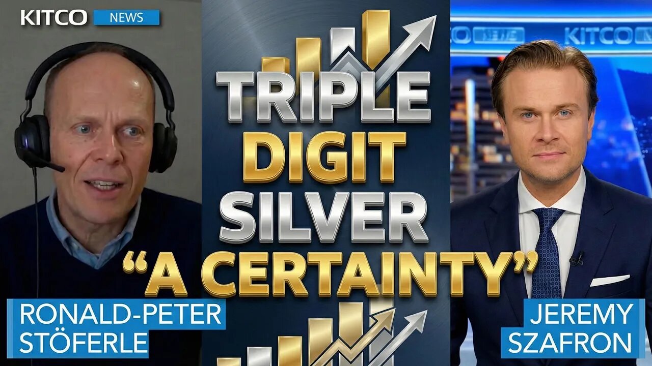 Silver to $100: Here’s Why Triple Digits Look ‘Certain’ | Ronald Stöferle