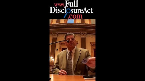 State Capitol In Colorado Is On Notice! Full Disclosure Act-SB26-027 Equal Parenting