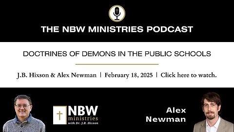 Doctrines of Demons in the Public Schools | Alex Newman | Dr. Hixson