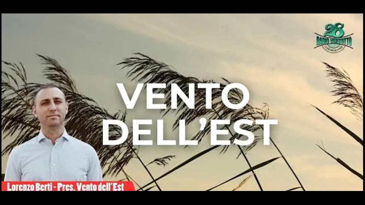 ESCLUSIVA: intervista a LORENZO BERTI, "Vento dell'EST", prima della CHIUSURA del conto bancario