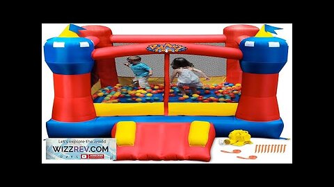 Blast Zone Magic Castle Inflatable Bounce House with Blower Premium Review