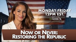 MORNINGS WITH MEL K - Now or Never: Restoring the Republic 1-9-26