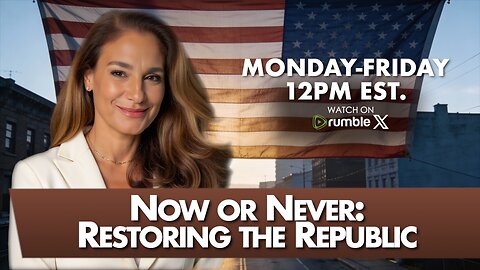 MORNINGS WITH MEL K - Now or Never: Restoring the Republic 1-9-26