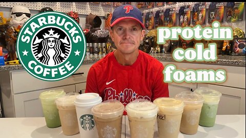 Starbucks Protein Cold Foams and Lattes