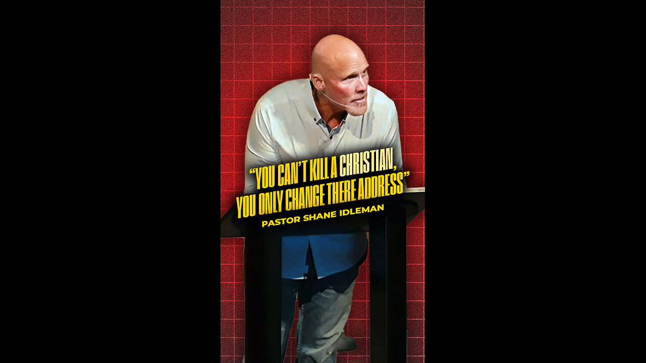 You Can't Kill A Christian, You Can Only Change His Address | Pastor Shane Idleman