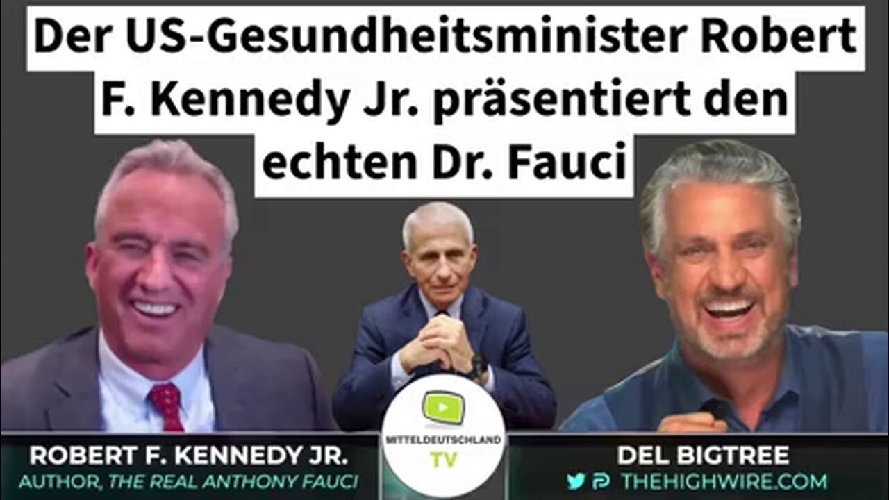 🇩🇪🇦🇹🇨🇭🇪🇺Robert F. Kennedy mit Del Bigtree 😈🧟#fauci🧟😈