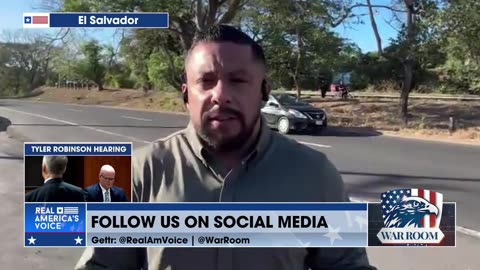 Oscar Ramirez Reporting On The World Famous Mega-Prison Used For MS-13 Terrorists, Live From El Salvador