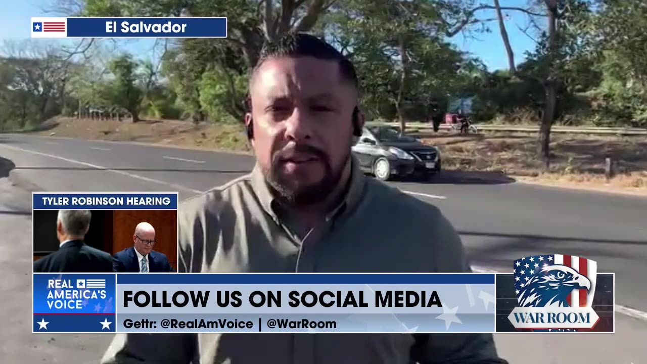 Oscar Ramirez Reporting On The World Famous Mega-Prison Used For MS-13 Terrorists, Live From El Salvador