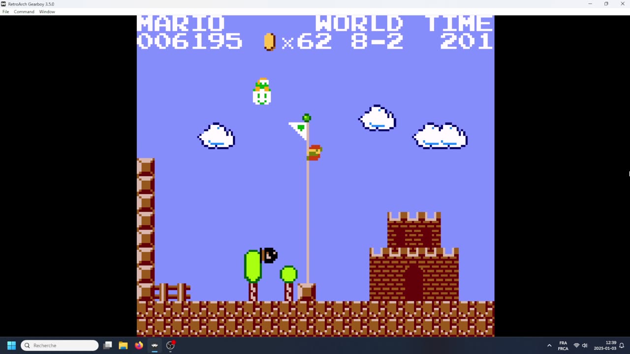 Super Mario Bros Mini Homebrew Test