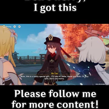 "Don't worry, I got this." 3