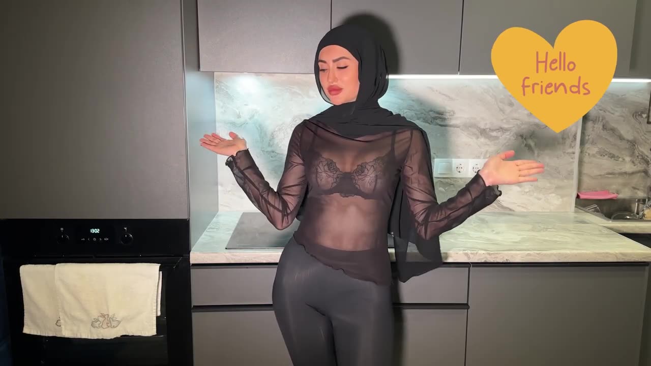 ｜ Sheer Hijab Outfit ｜ Satisfying & Soft Routine ｜ Try On Haul