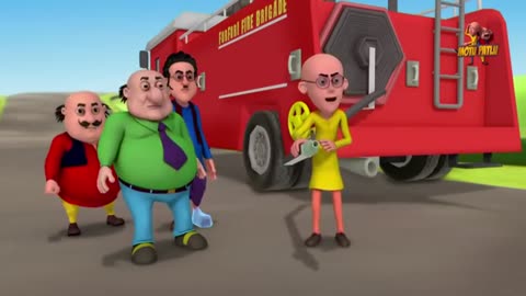 Motu Patlu Freezing Monster