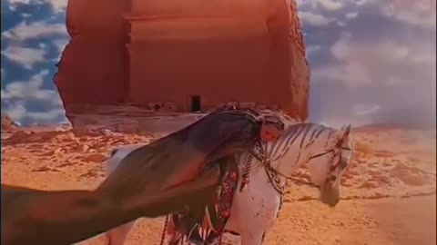 "Golden Dunes: A Journey Through the Desert"