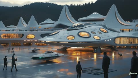 MEETING AT THE SPACEPORT