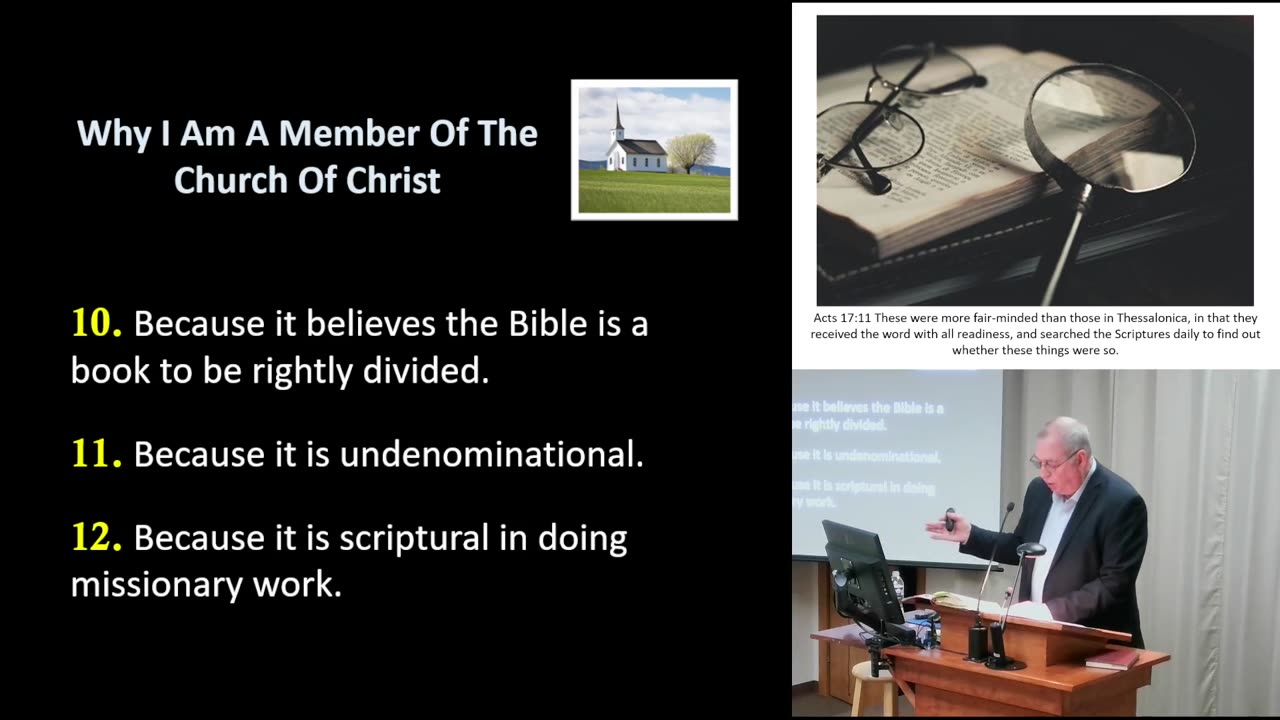 Why I Am A Member Of The Church Of Christ - Lesson 2