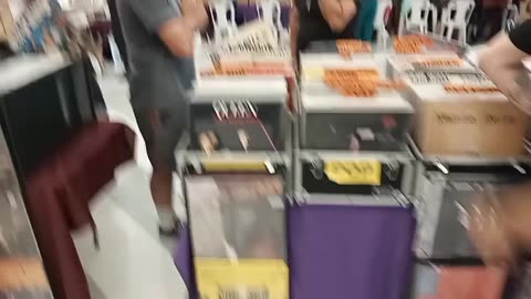 Fui na Feira de Disco no Shopping Urupema em Mogi das Cruzes