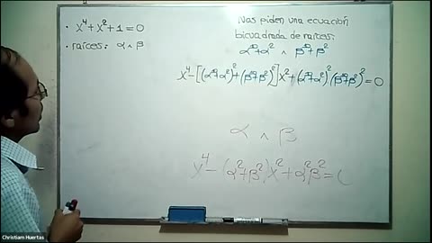 CICLO CHRISTIAM HUERTAS | Semana 16 | Ecuación bicuadrada