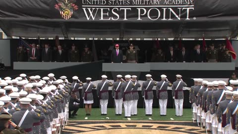 President Trump Addresses the Army Academy’s Class of 2025