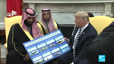 Trump to Saudi Crown Prince: "$3 billion, $533 million, $525 million... That's peanuts for you!